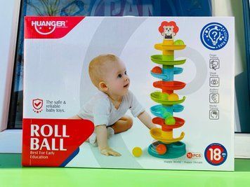 Интерактивная игра Башня с шариками на 8 уровней Huanger&nbsp;HE 0292 112652 фото