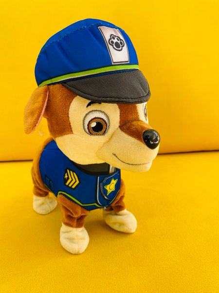 М'яка іграшка собачка Щенячий Патруль Paw Patrol ходить, виляє хвостиком, співає 98631 фото