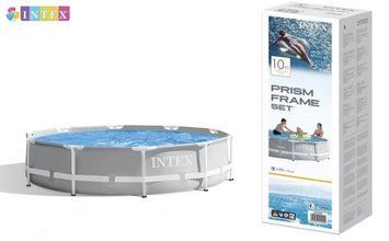 Intex Басейн каркасний 26700 NP розмір:305x76см, Prism Frame Pool, об'єм води:4485л 96763 фото