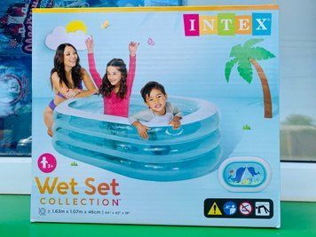 Intex Басейн 57482 NP Китеня розміром 163х107х46см, обсяг 238л, вага: 2,66кг, від 3 років 14636 фото