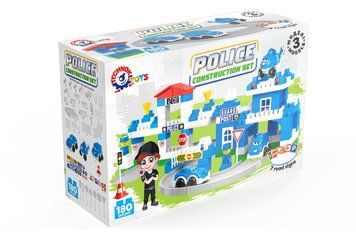 Конструктор Технок Відділок Поліції 8447 Technok Toys 180&nbsp;деталей 134120 фото