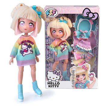 Лялька Ігровий набір 4SF Manga Dolls серії Hello Kitty" &ndash; Стильна Цукерочка-єдиноріг" 40966 фото