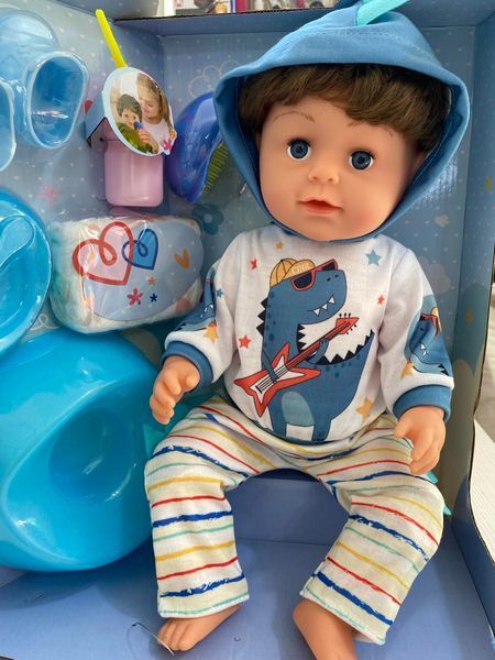 Пупс Лялька Yala baby Братик BLB 002 C висота 45см плаче сльозами, аксесуари, ходить на горщик 173579 фото