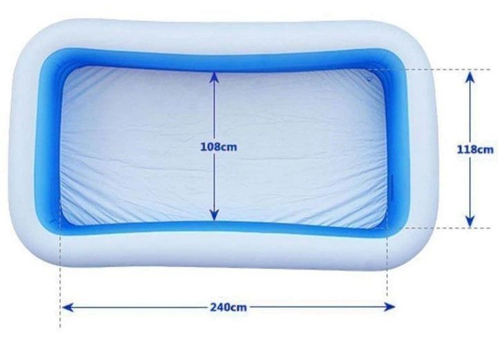 Басейн Intex 58484 NP дитячий надувний розміром 305х183х56см, об'єм: 1020л від 6 років 14711 фото