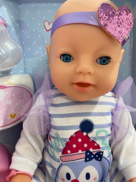 Пупс Лялька Yala baby BL 242 D висота 45см плаче сльозами, аксесуари, ходить на горщик 159960 фото