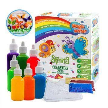Набір для творчості Аква Гель Magic water Creative gel SPRING MV6031-04 Ludum 184627 фото