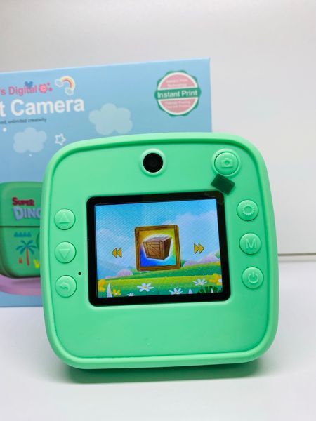 Фотоапарат дитячий з функцією миттєвий друк Print Camera Діно 72970 178620-1 фото