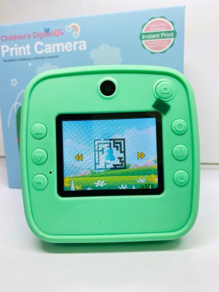Фотоапарат дитячий з функцією миттєвий друк Print Camera Діно 72970 178620-1 фото