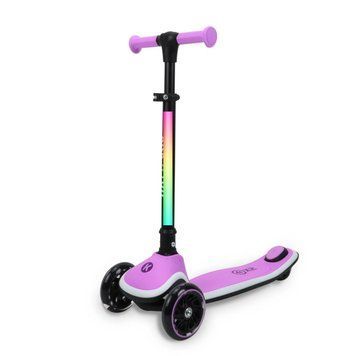 Самокат триколісний Kick&rsquo;n&rsquo;roll X2P-001, PU колеса 125&times;35 мм зі світлом, підсвічування керма та платформи, складне кермо 195000 195000 фото