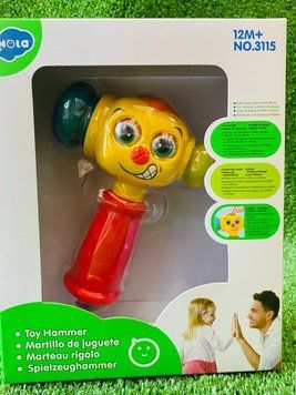 Молоток музыкальный  Hola 3115 подсветка 2 режима, мелодии англ.озвучка 81298 фото