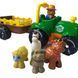 Трактор музичний WToys 37586 з українською озвучкою світло, казки та звуки тварин Зелений 178626-1 фото 6