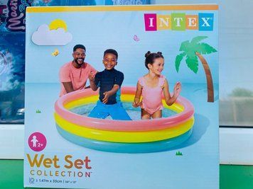 Басейн надувний Веселка&nbsp;Intex 57422 на 355 л&nbsp;розміром 147х33см 14625 фото