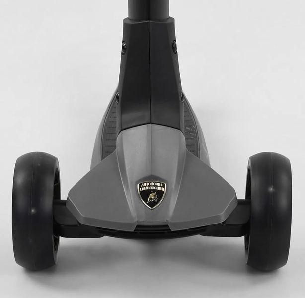 Самокат триколісний Lamborghini складаний Графіт 102315 фото