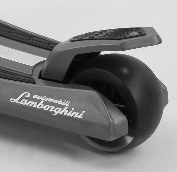 Самокат триколісний Lamborghini складаний Графіт 102315 фото