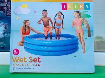 Басейн надувний Кристал&nbsp;Intex 58446&nbsp;на 581л&nbsp;розміром 168х38см 14707 фото