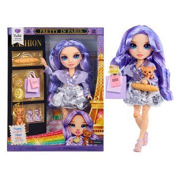 Лялька серії Краса Парижа &ndash; Віолетта висота 26 см Rainbow High 248798 фото