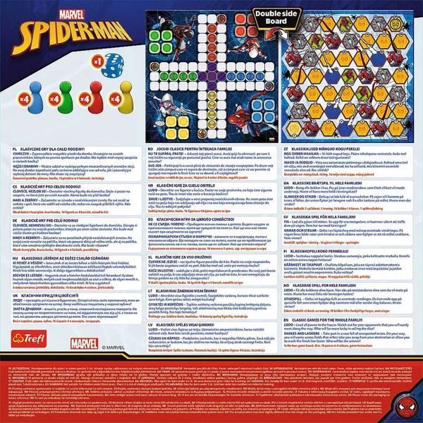 Настільна гра 2в1 Людина-павук "Marvel. Spider-Man" Trefl 24197 24197 фото