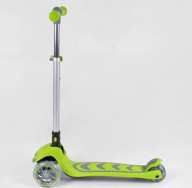 Самокат трехколесный Best Scooter Maxi Бест Скутер Макси складной 46987 Салатовый 89684 фото