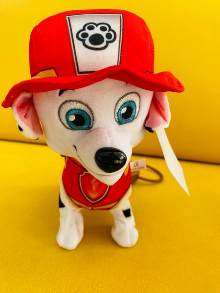 М'яка іграшка собачка Щенячий Патруль Paw Patrol ходить на повідку, виляє хвостиком, співає 37777 79686 фото